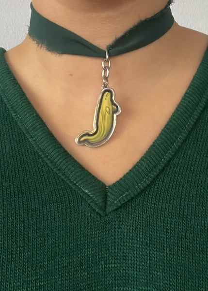 90’s Whale Charm Choker