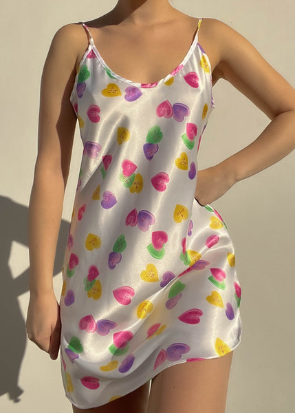 90's Candy Hearts Slip (S/M)