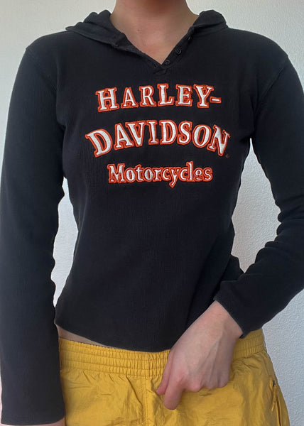 Harley Davidson Hoodie Top (S)