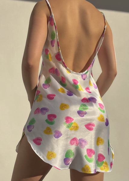 90's Candy Hearts Slip (S/M)