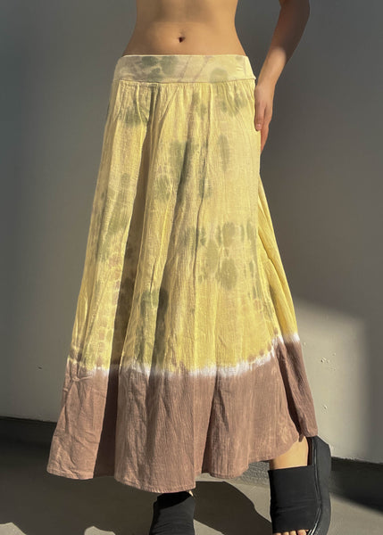 Tryst Tie Dye Maxi Skirt (S-M)