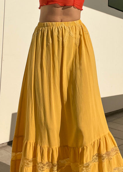 Sunny Hint of Lace Maxi (XS-S)