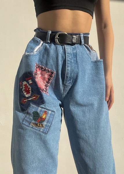 90's Farm Patch Jeans (30”)