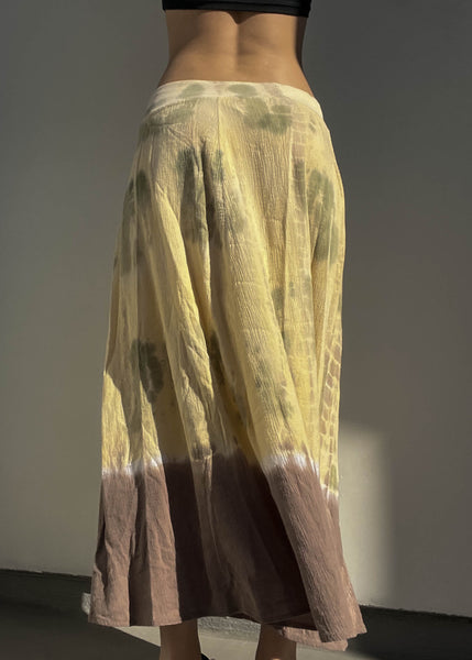 Tryst Tie Dye Maxi Skirt (S-M)