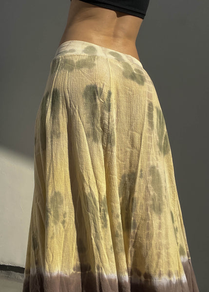 Tryst Tie Dye Maxi Skirt (S-M)