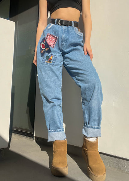 90's Farm Patch Jeans (30”)