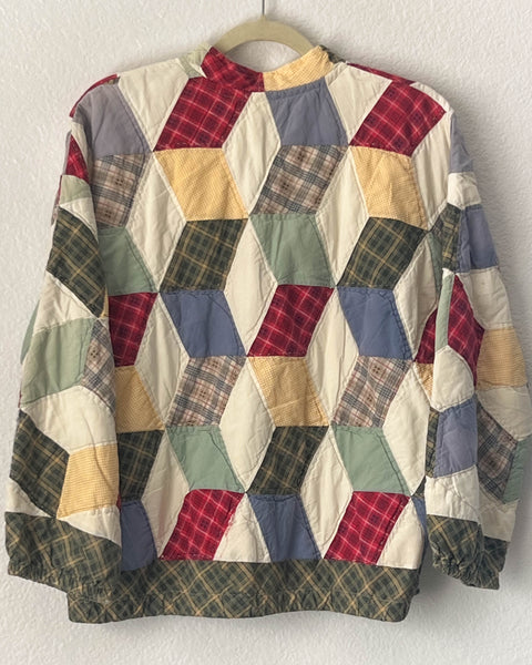 80's Quilted Bomber (S)