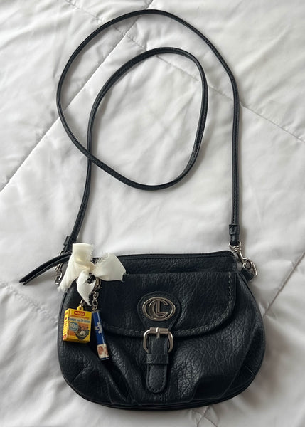 90's Leather Cross-Body Purse