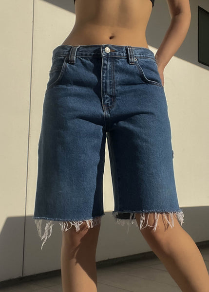 90’s Denim Carpenter Jorts (M-L)