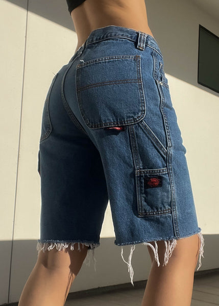 90’s Denim Carpenter Jorts (M-L)