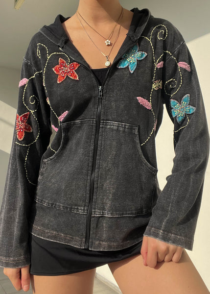 Amelia Y2k Flower Jacket (S)