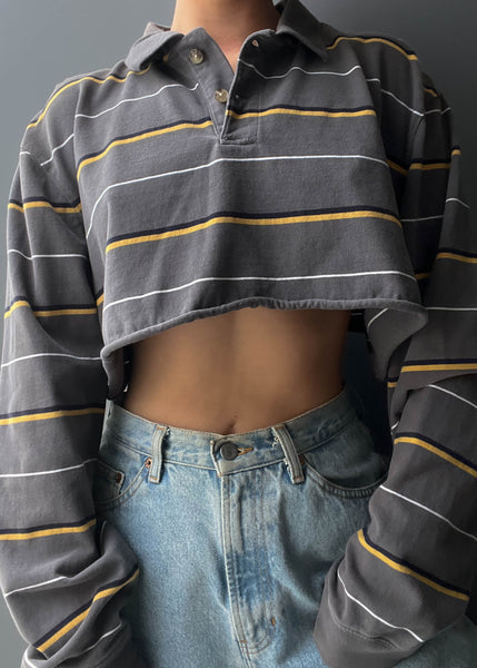 Jarrett Y2k Striped Polo (S)