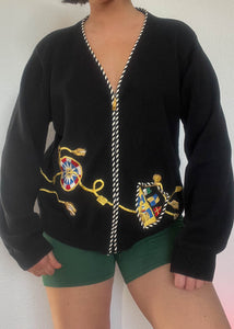 80’s Royal Sweater Jacket (M)