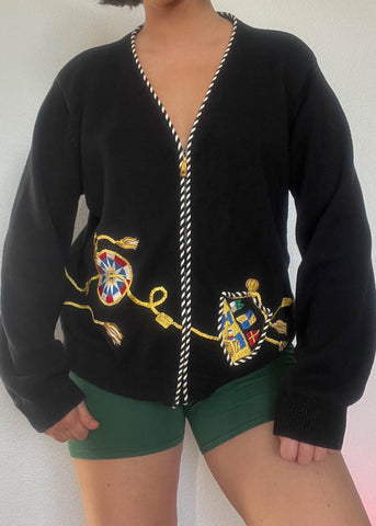 80’s Royal Sweater Jacket (M)