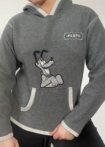 Late 90's Fleece Pluto Hoodie (M)