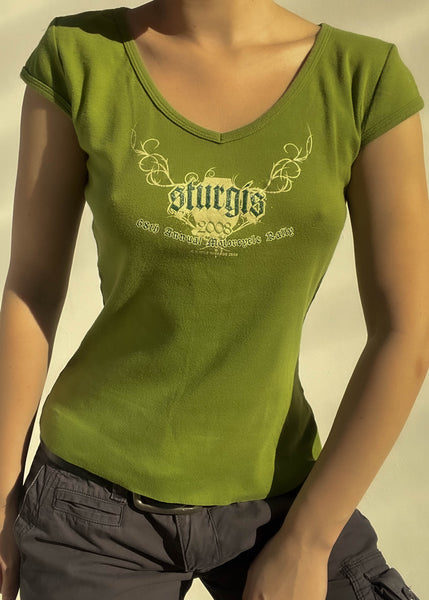 Green Sturgis Tee (S)
