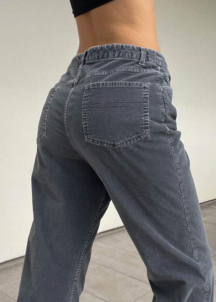 90’s Gray Corduroy Flares