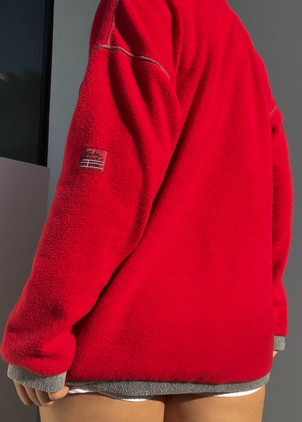 90's Red Fubu Fleece (L)