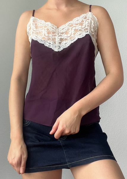 80's Plum Camisole (M)