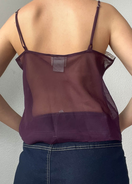 80's Plum Camisole (M)