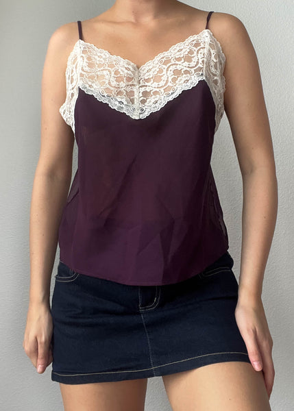 80's Plum Camisole (M)