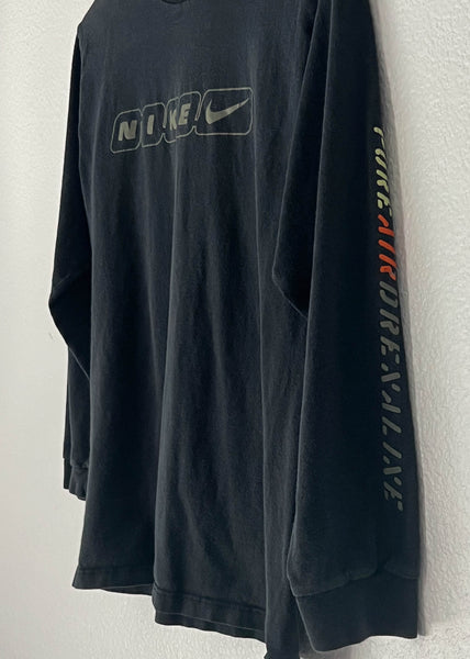 Y2k Nike 3/4 Sleeve Tee (S)