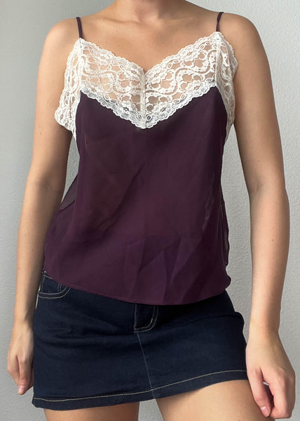 80's Plum Camisole (M)