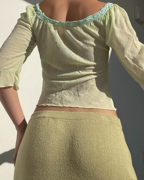 2000's Green Fairy Top (S)