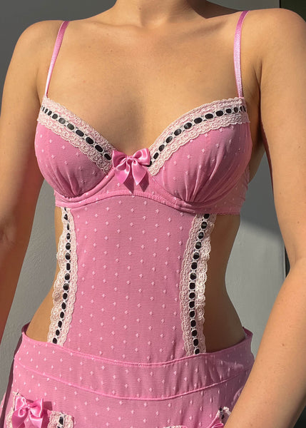 2000's VS Pink Apron Teddy (S)