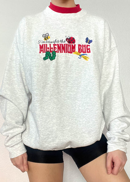 90's Millenium Bug Pullover (L)