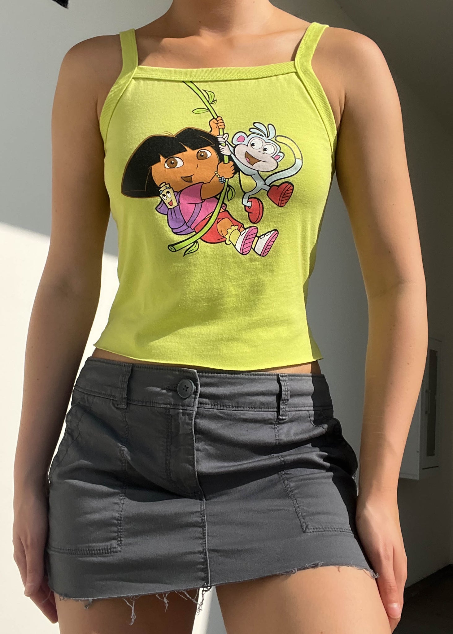 Y2k Dora Tank (S)