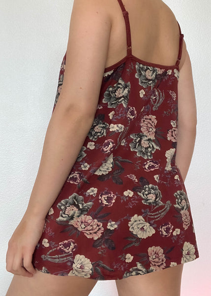 Kaia Y2k Floral Print Tank (XL)