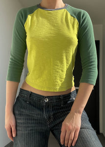 Double Green 3/4 Sleeve (S)