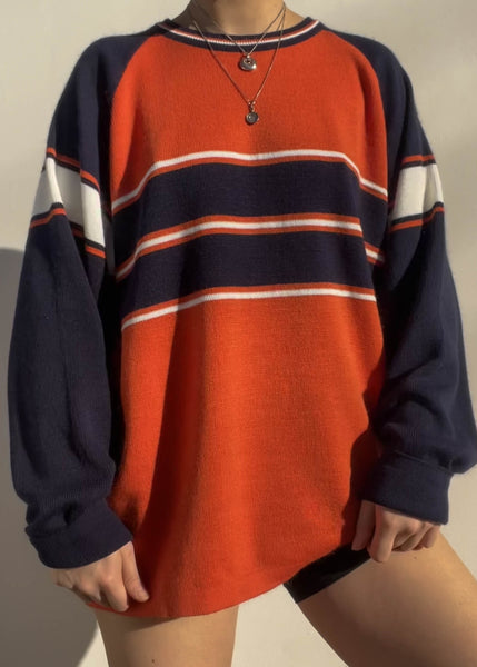 Bryson 90's Color-Block Knit (XL)