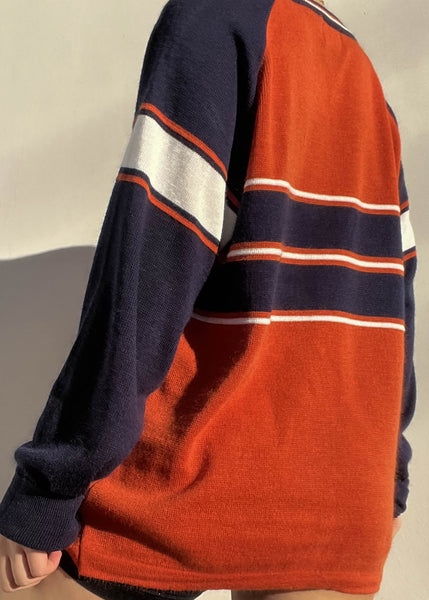 Bryson 90's Color-Block Knit (XL)