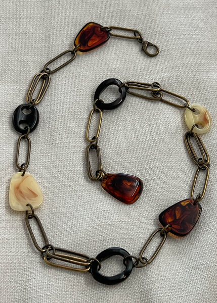 Vintage Stone Link Belt