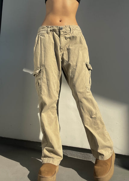 Y2k Khaki Cargos (L-XL)