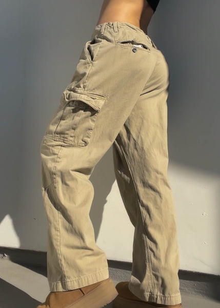 Y2k Khaki Cargos (L-XL)