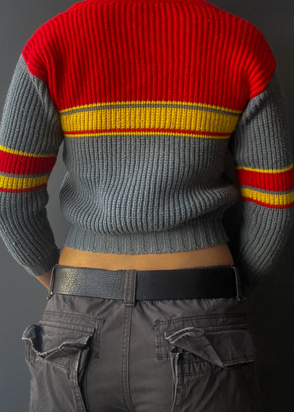 80's Baseball Cardigan (XS)