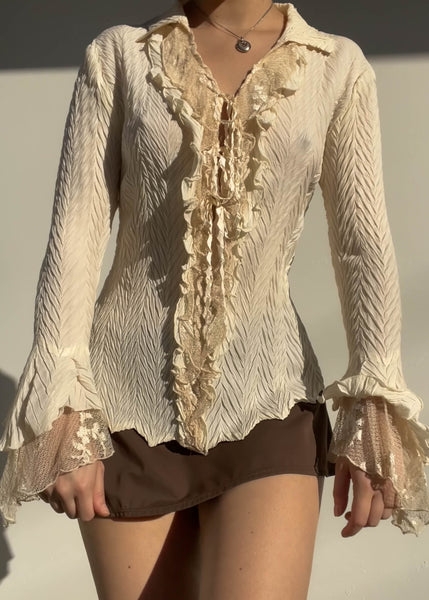 Komarov 90's Ruffle Bell Sleeve (M)