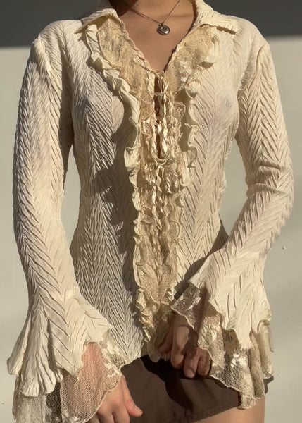 Komarov 90's Ruffle Bell Sleeve (M)