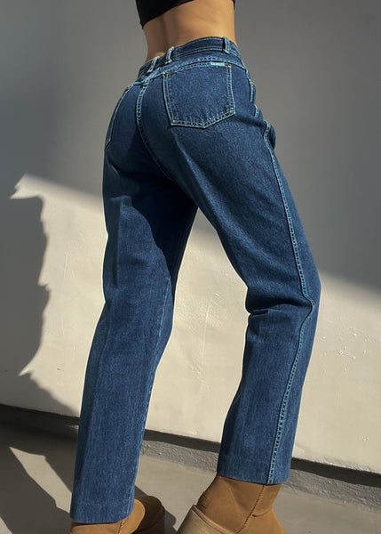 90’s Dark Wash Bonjour Jeans (27-28”)