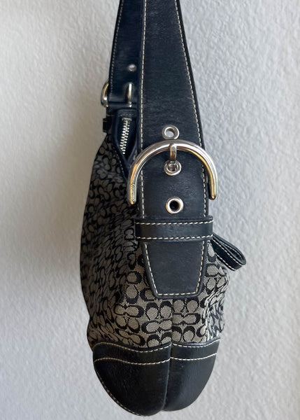 Y2k Monogram Coach Purse