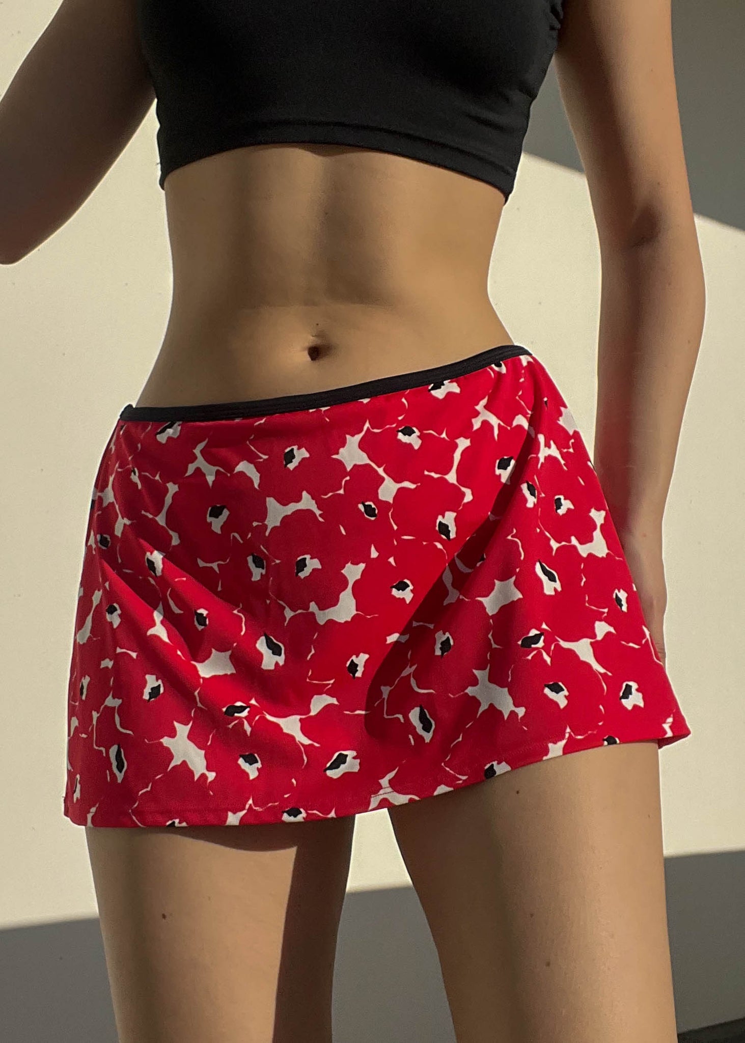 Y2k VS Poppy Print Skort (M)