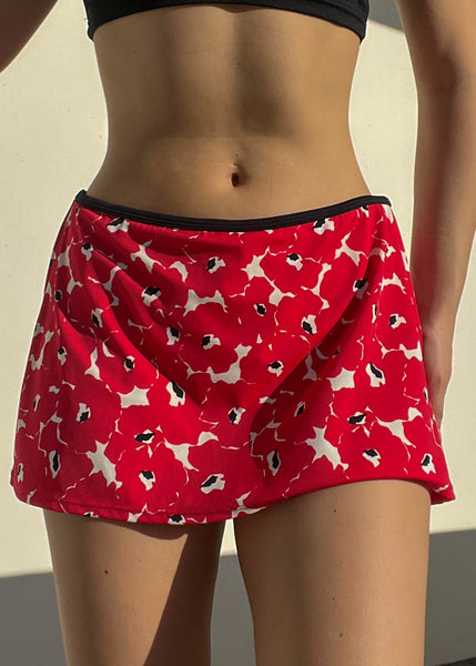 Y2k VS Poppy Print Skort (M)