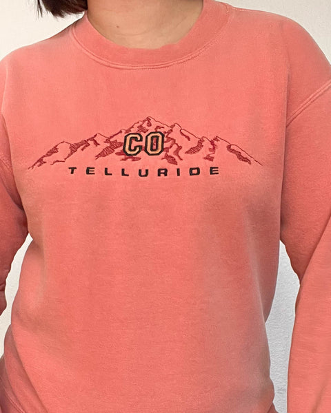 90's Peach Colorado Crewneck (M)