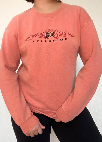 90's Peach Colorado Crewneck (M)