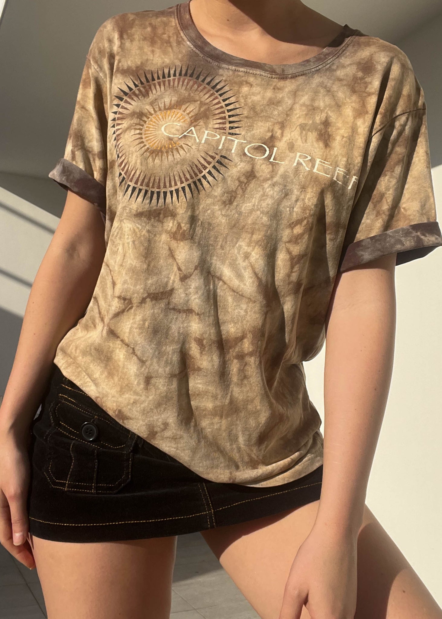 90's Capitol Reef Earth-Tone Tee (M)