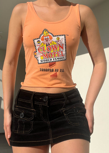 Peachy Clown Motel Tank Top (S)