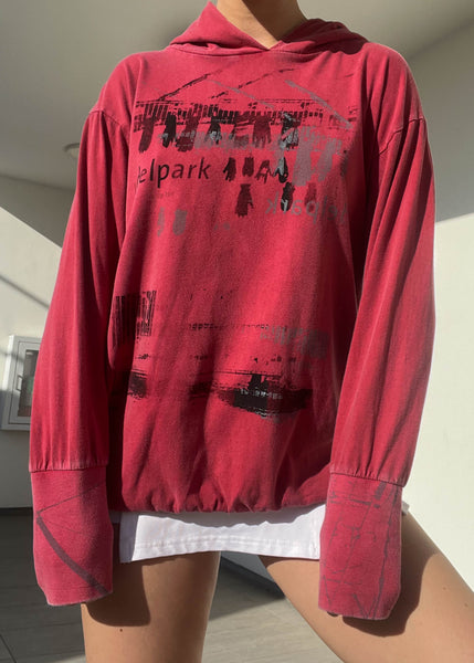 2000's Delpark Matrix Hoodie (M-L)
